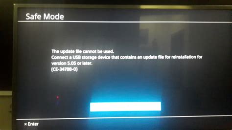 ce-34788-0|Fix: PS4 Update File Cannot Be Used Error Code (CE